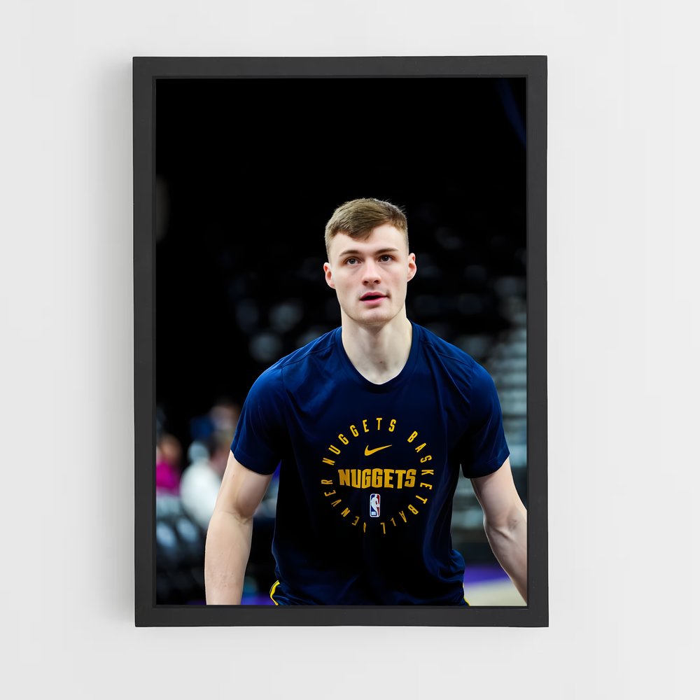 Poster Christian braun – affiche Basketball (vue 2)